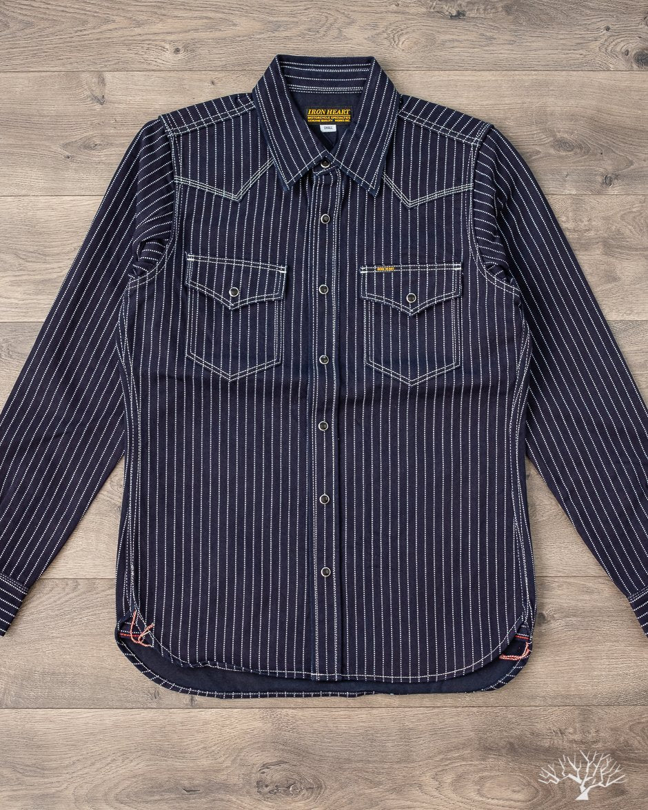 IHSH-62-IND - Wabash Western Shirt - Indigo