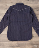 IHSH-62-IND - Wabash Western Shirt - Indigo