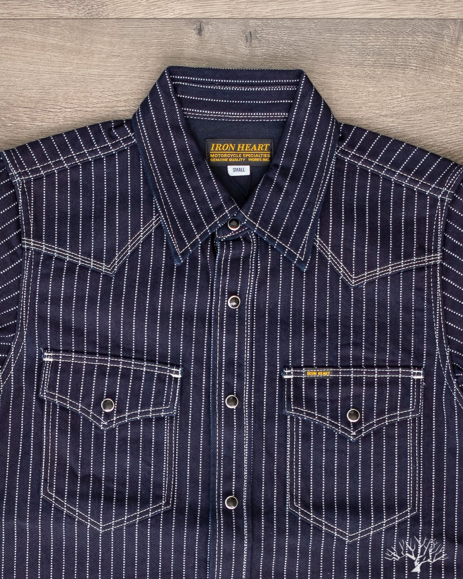 IHSH-62-IND - Wabash Western Shirt - Indigo