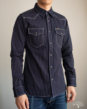 IHSH-62-IND - Wabash Western Shirt - Indigo