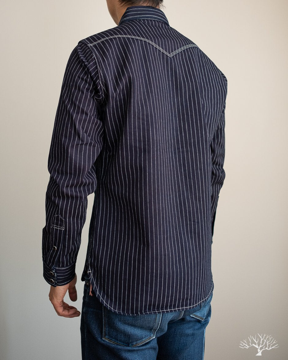 IHSH-62-IND - Wabash Western Shirt - Indigo