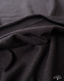 Merz b. Schwanen 2W15 Merino Wool Crew Neck Tee - Black