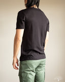 Merz b. Schwanen 2W15 Merino Wool Crew Neck Tee - Black