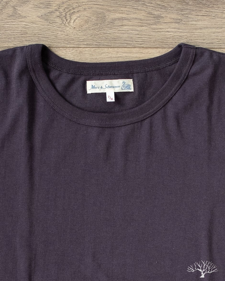 Merz b. Schwanen 1950s Tee in Night Blue