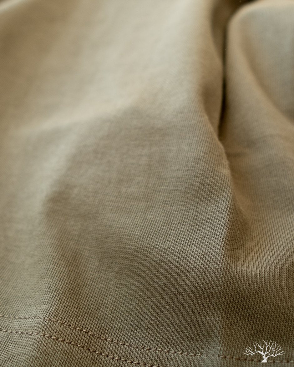 1950s Organic Cotton Crew Neck Tee - Army