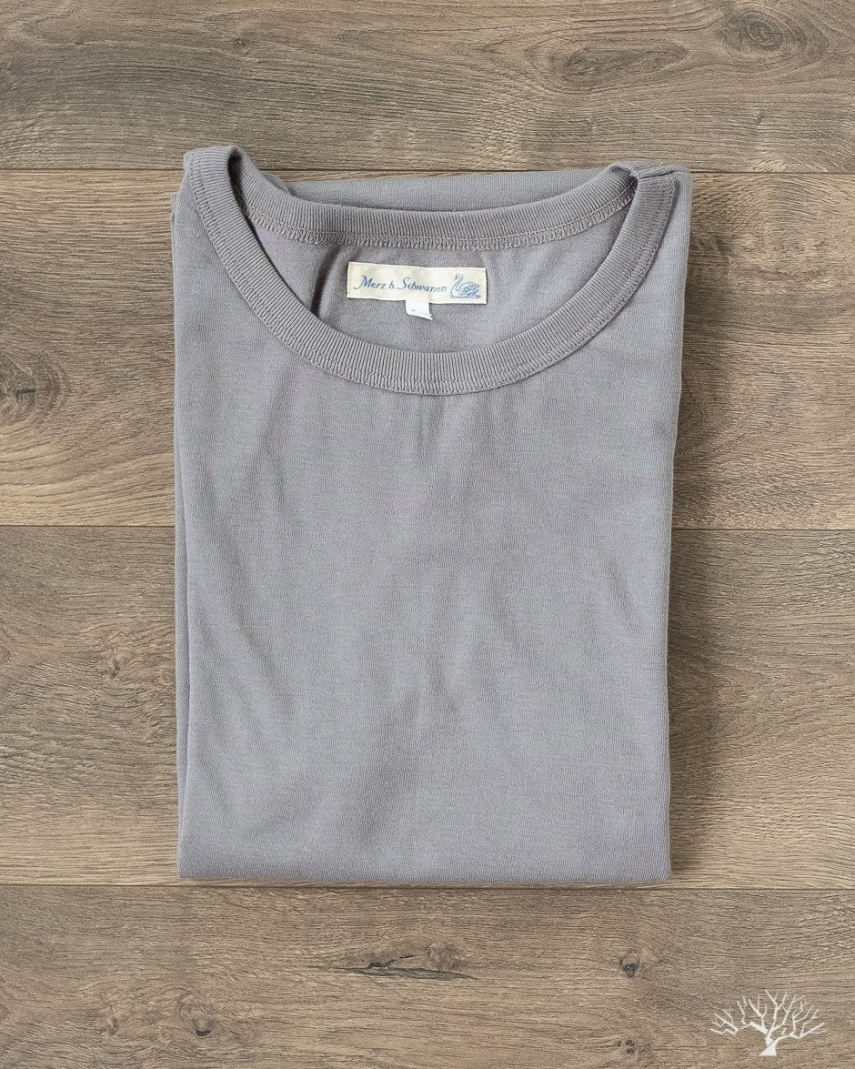 Merz b. Schwanen 1950s Organic Cotton Tee in Storm
