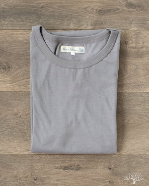 Merz b. Schwanen 1950s Organic Cotton Tee in Storm