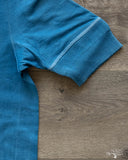 207 Short Sleeve Henley - Natural Indigo
