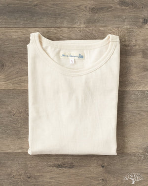 Merz b. Schwanen 215 2-thread Tee in Nature