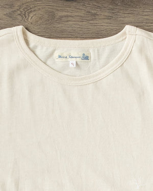 Merz b. Schwanen 215 2-thread Tee in Nature