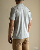 Good Basics Polo Shirt (Pocket) - Grey Melange
