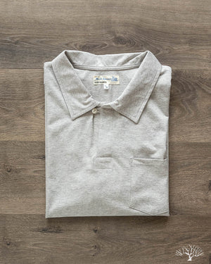 Good Basics Polo Shirt (Pocket) - Grey Melange