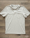 Good Basics Polo Shirt (Pocket) - Grey Melange