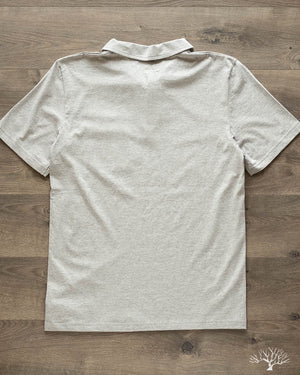 Good Basics Polo Shirt (Pocket) - Grey Melange