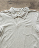 Good Basics Polo Shirt (Pocket) - Grey Melange