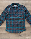 DMT Check Raglan Shirt - Blue/Grey