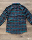 DMT Check Raglan Shirt - Blue/Grey