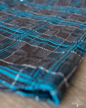 DMT Check Raglan Shirt - Blue/Grey