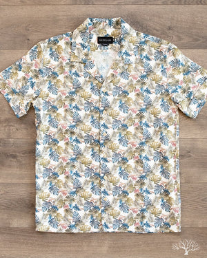 Outclass Multi Leaf Havana Shirt