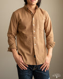 Outclass Tan Ripstop Seersucker Shirt