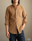 Outclass Tan Ripstop Seersucker Shirt