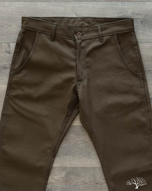 Duck Canvas Flight Trousers - Seaweed Green