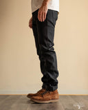 Flight Trousers - 13.75 oz Double Black Denim