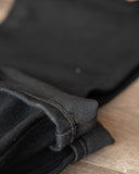 Flight Trousers - 13.75 oz Double Black Denim