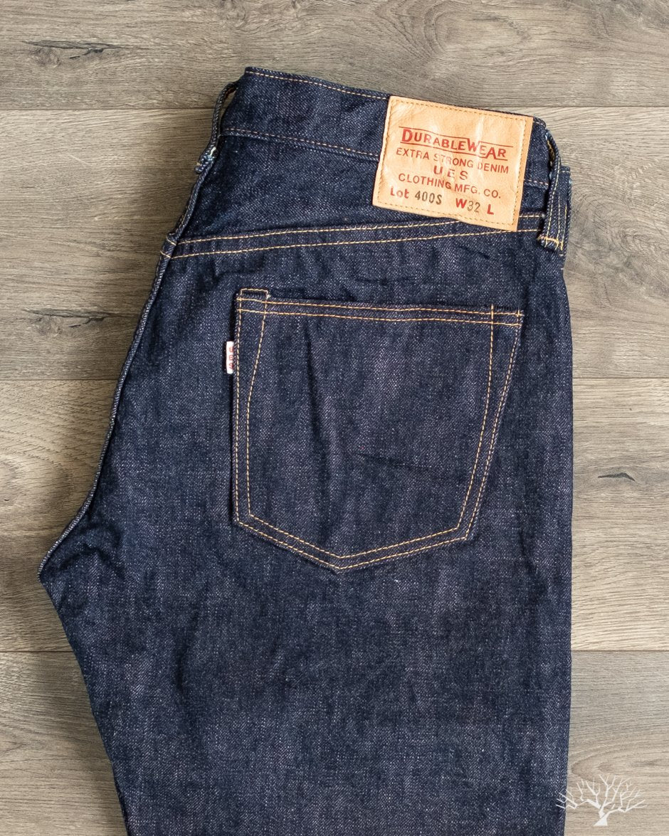 UES Denim 400S Slim Straight Selvedge Jeans
