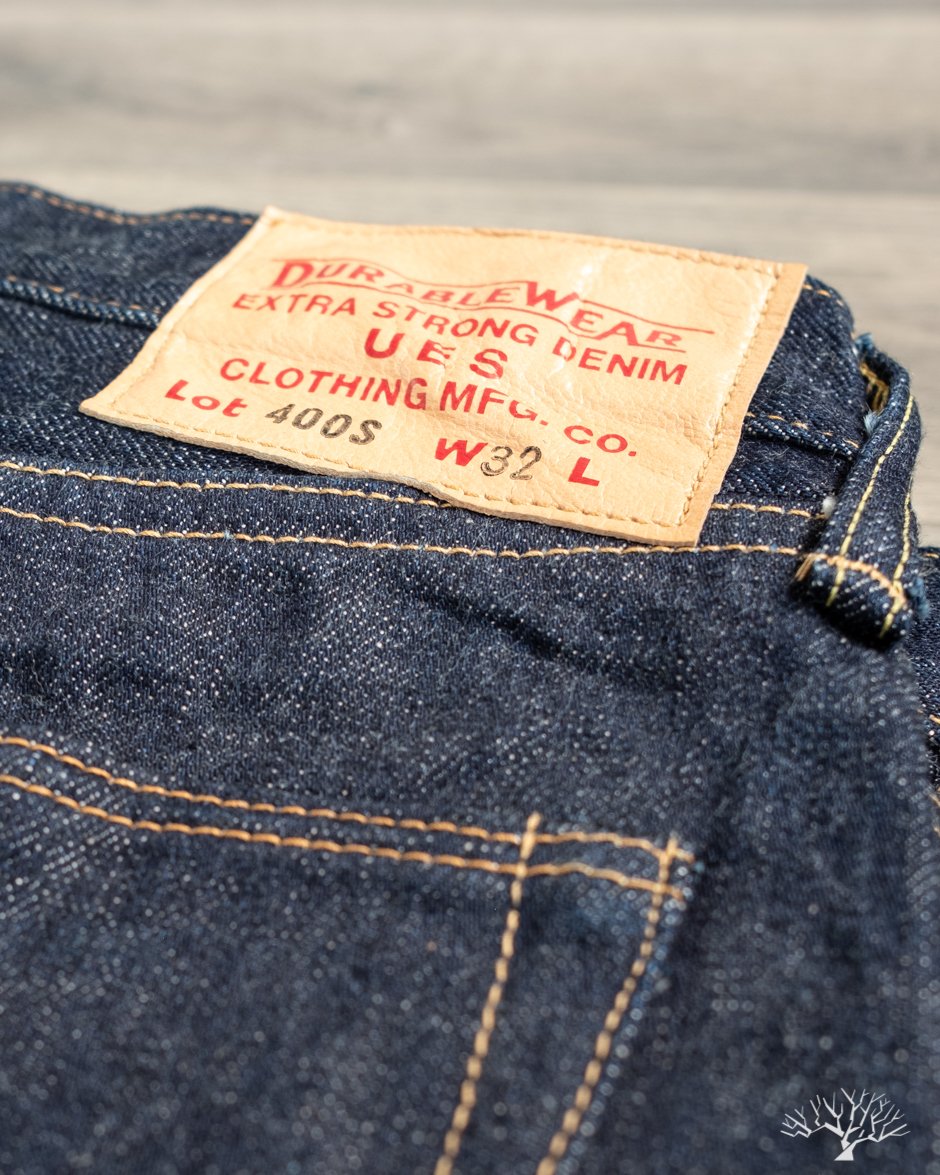 UES Denim 400S Slim Straight Selvedge Jeans