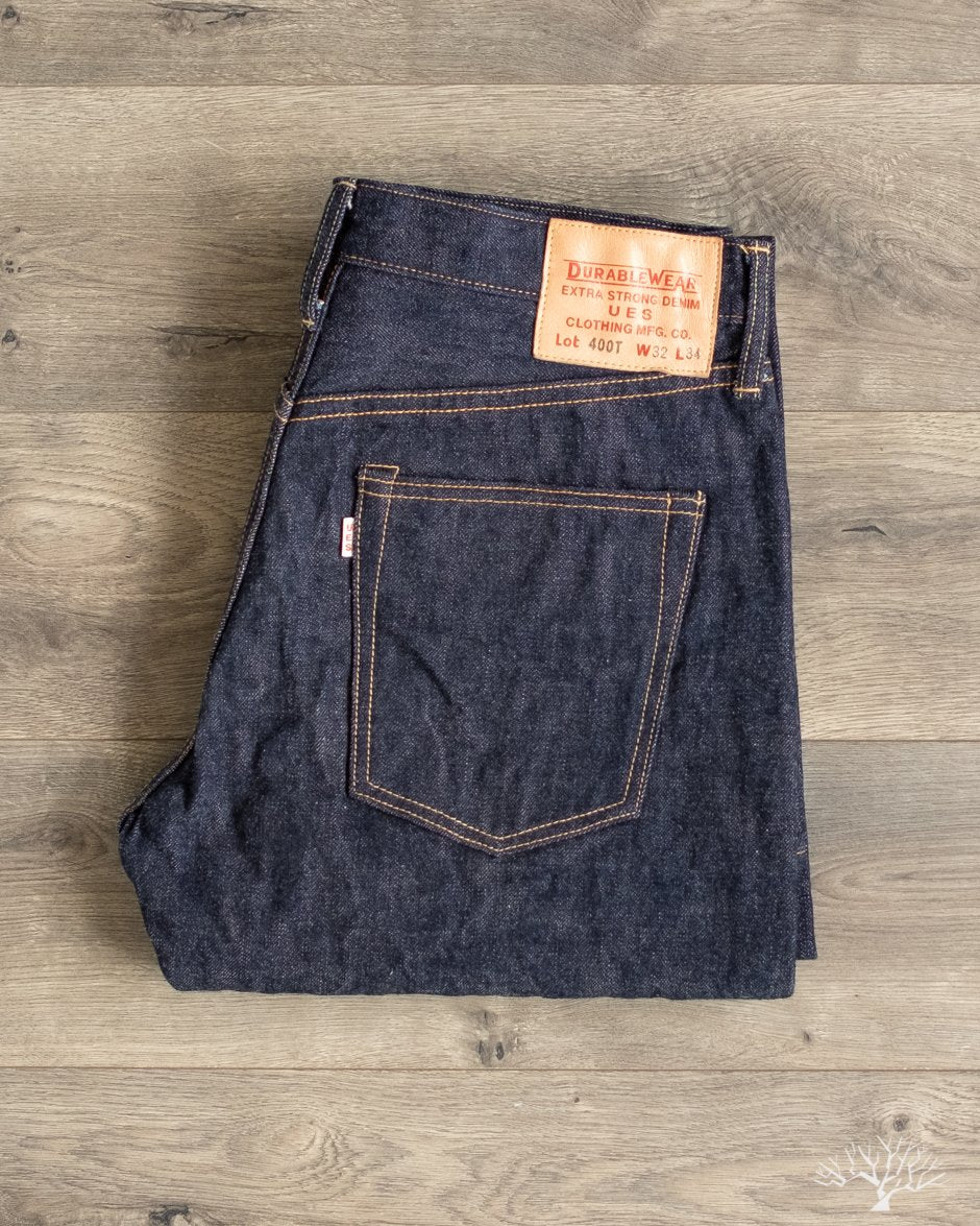 UES Denim 400T Tapered Leg Selvedge Jeans