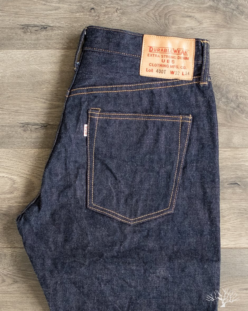 UES Denim 400T Tapered Leg Selvedge Jeans
