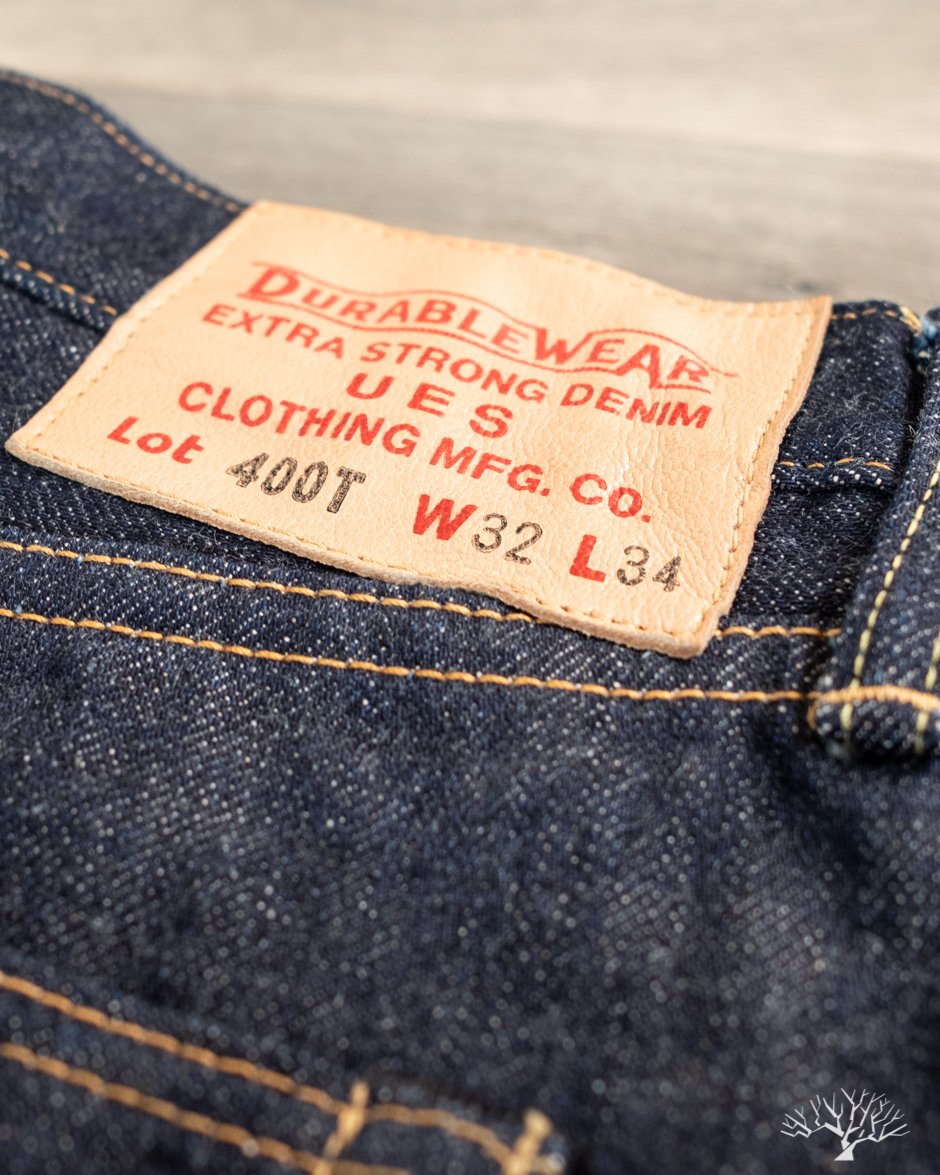 UES Denim 400T Tapered Leg Selvedge Jeans