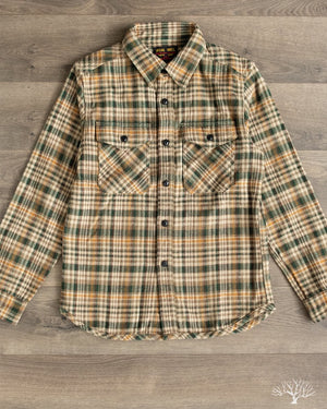 UES Extra Heavy Flannel - Green