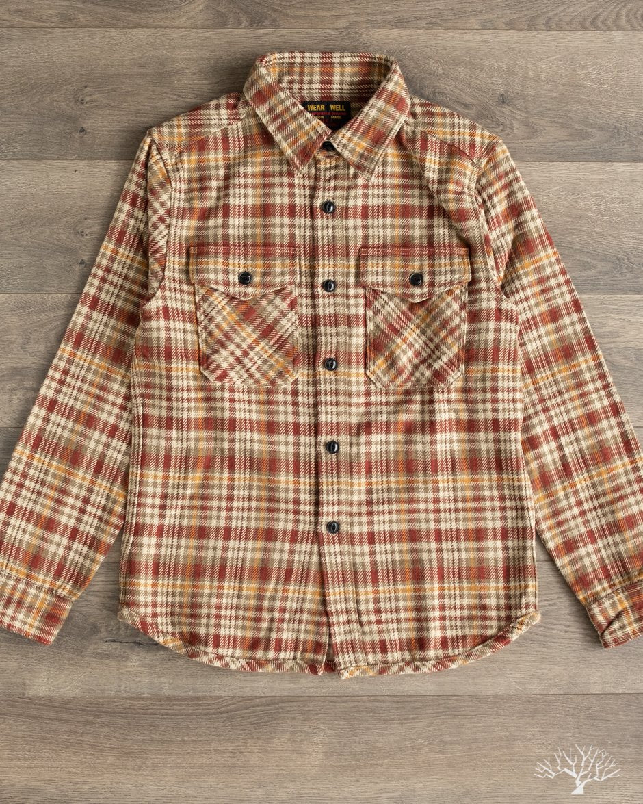 UES Extra Heavy Flannel - Red