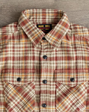 UES Extra Heavy Flannel - Red