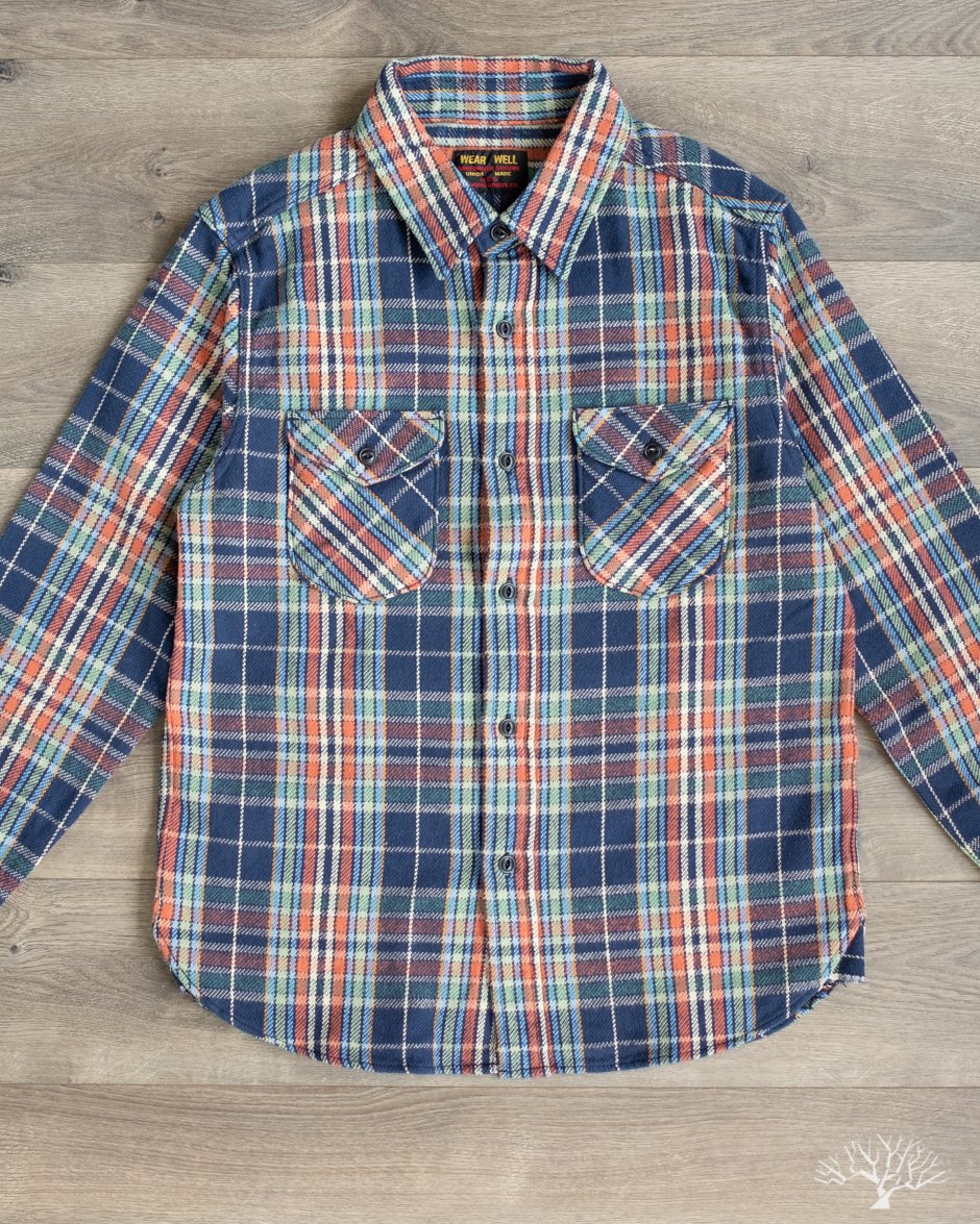 UES Heavy Flannel - Navy