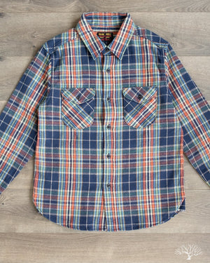 UES Heavy Flannel - Navy