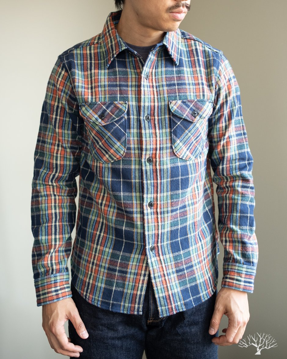 UES Heavy Flannel - Navy