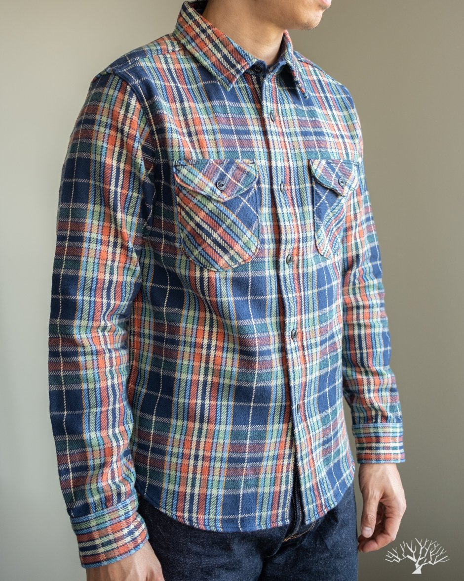 UES Heavy Flannel - Navy