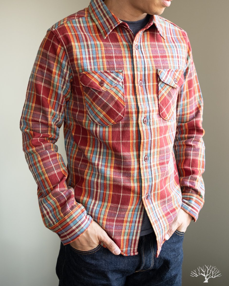 UES Heavy Flannel - Red