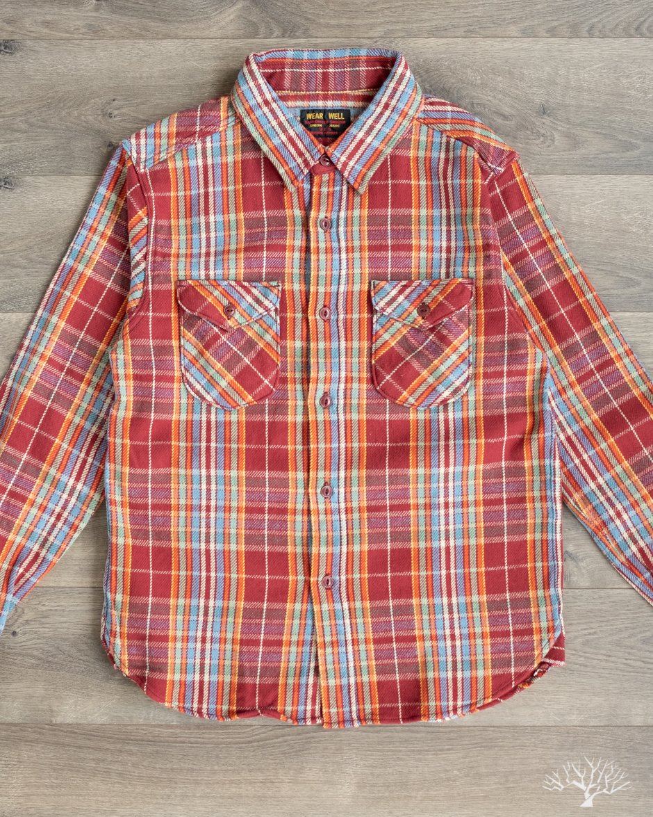 UES Heavy Flannel - Red