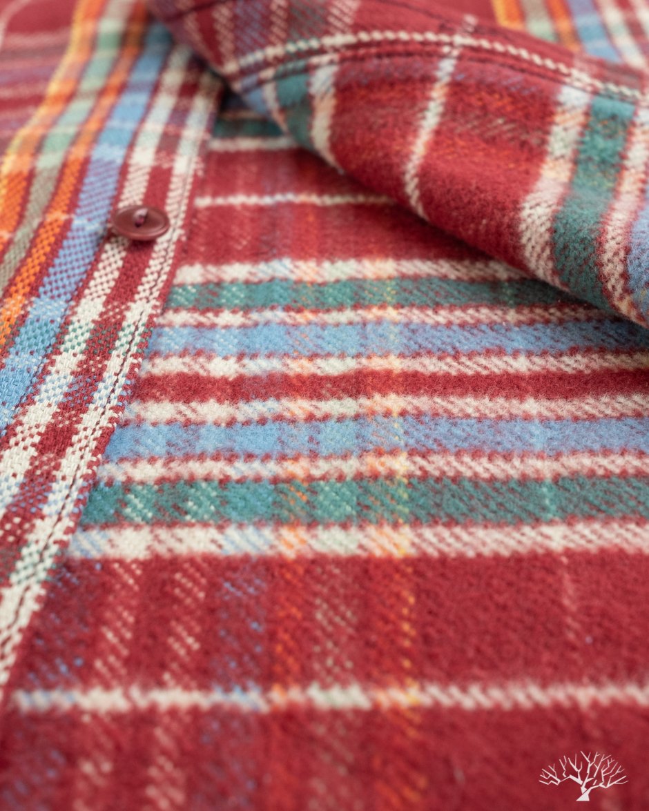 UES Heavy Flannel - Red