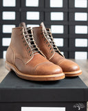 Viberg Brown Horsebutt Bobcat Boot comes in a 1035 Last, Dove Tail heel and Natural Leather Sole