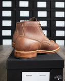 Viberg Brown Horsebutt Bobcat Boot comes in a 1035 Last, Dove Tail heel and Natural Leather Sole