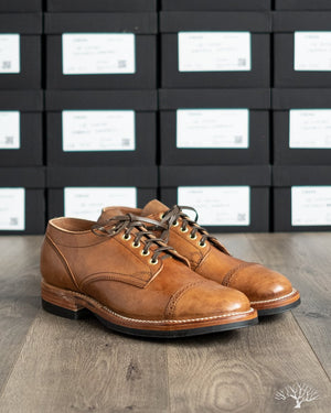 Viberg for Withered Fig Maryam Crust (Toscanello) Horsebutt 145 Oxford w/ Vibram 705 Tygum Sole