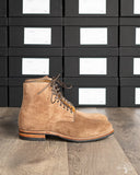 Viberg Halkett Derby Boot Bison Calf Suede 2020 Last and Dainite Sole