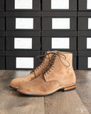 Viberg Halkett Derby Boot Bison Calf Suede 2020 Last and Dainite Sole