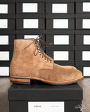 Viberg Halkett Derby Boot Bison Calf Suede 2020 Last and Dainite Sole