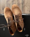 Viberg Halkett Derby Boot Bison Calf Suede 2020 Last and Dainite Sole